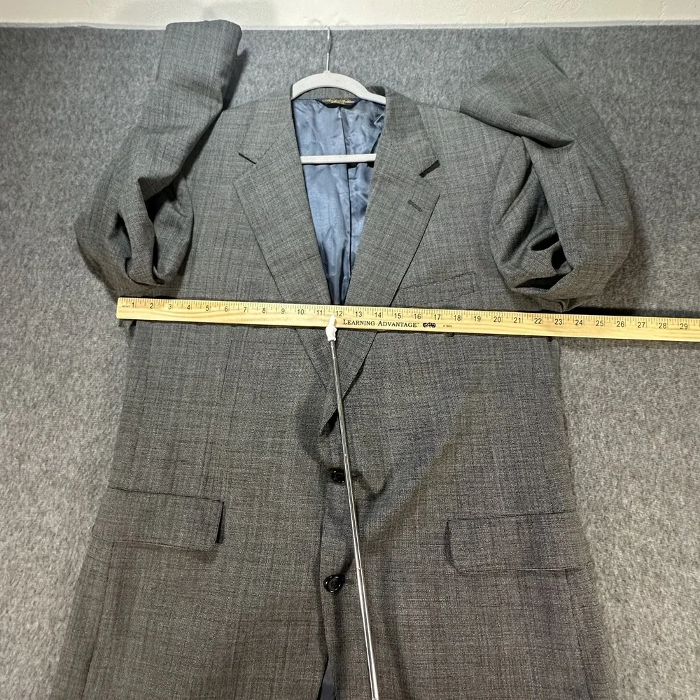 Brooks Brothers Suit Mens 48 Brooksease Two Button Wool Blend Jacket Pants USA - Picture 6 of 14